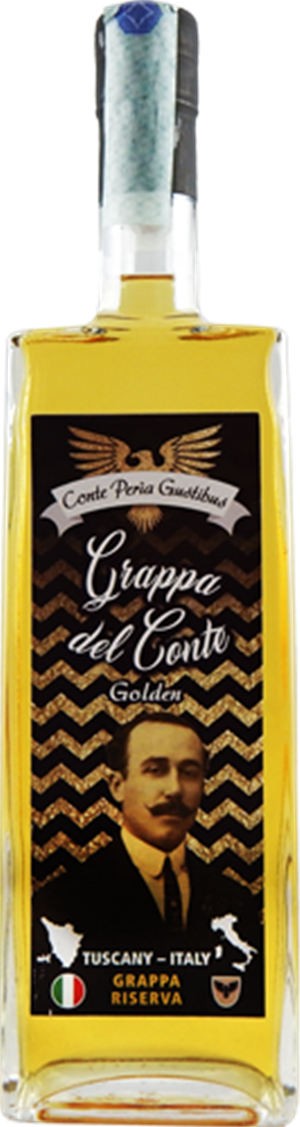 Grappa Golden Riserva del Conte - Grappa Toscana Invecchiata | 50 cl