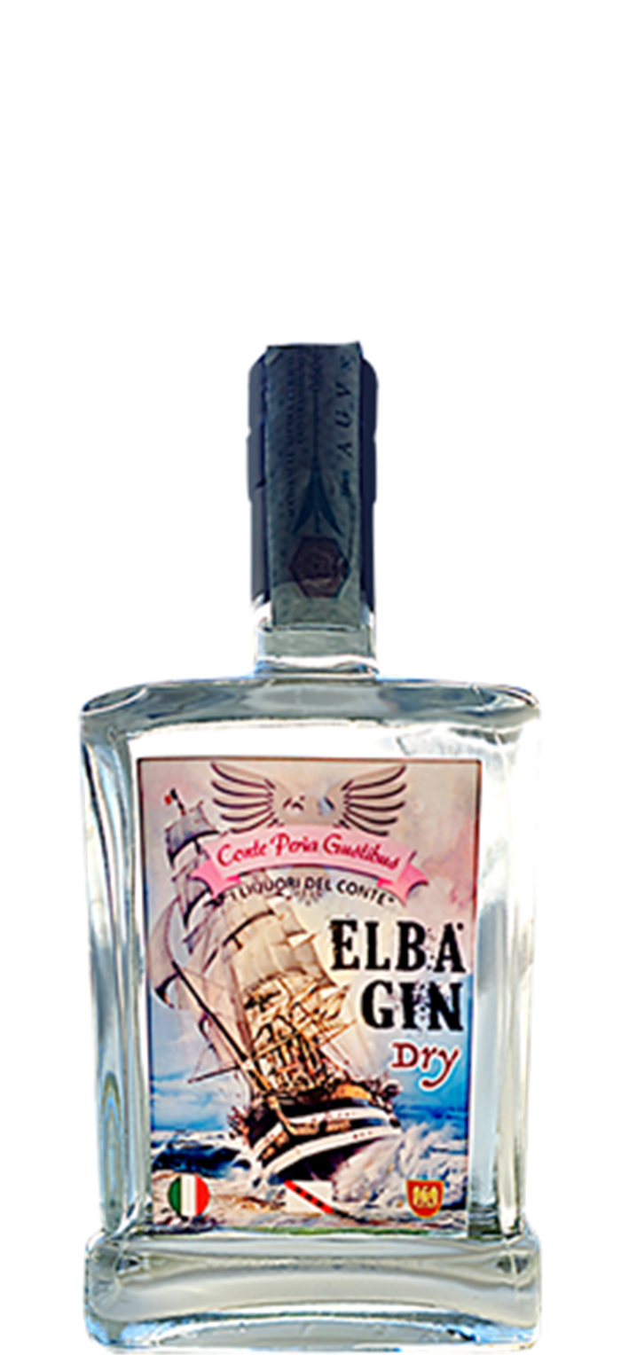 Elba Gin London Dry - Distillato di Ginepro dell'Isola d'Elba | 50 cl