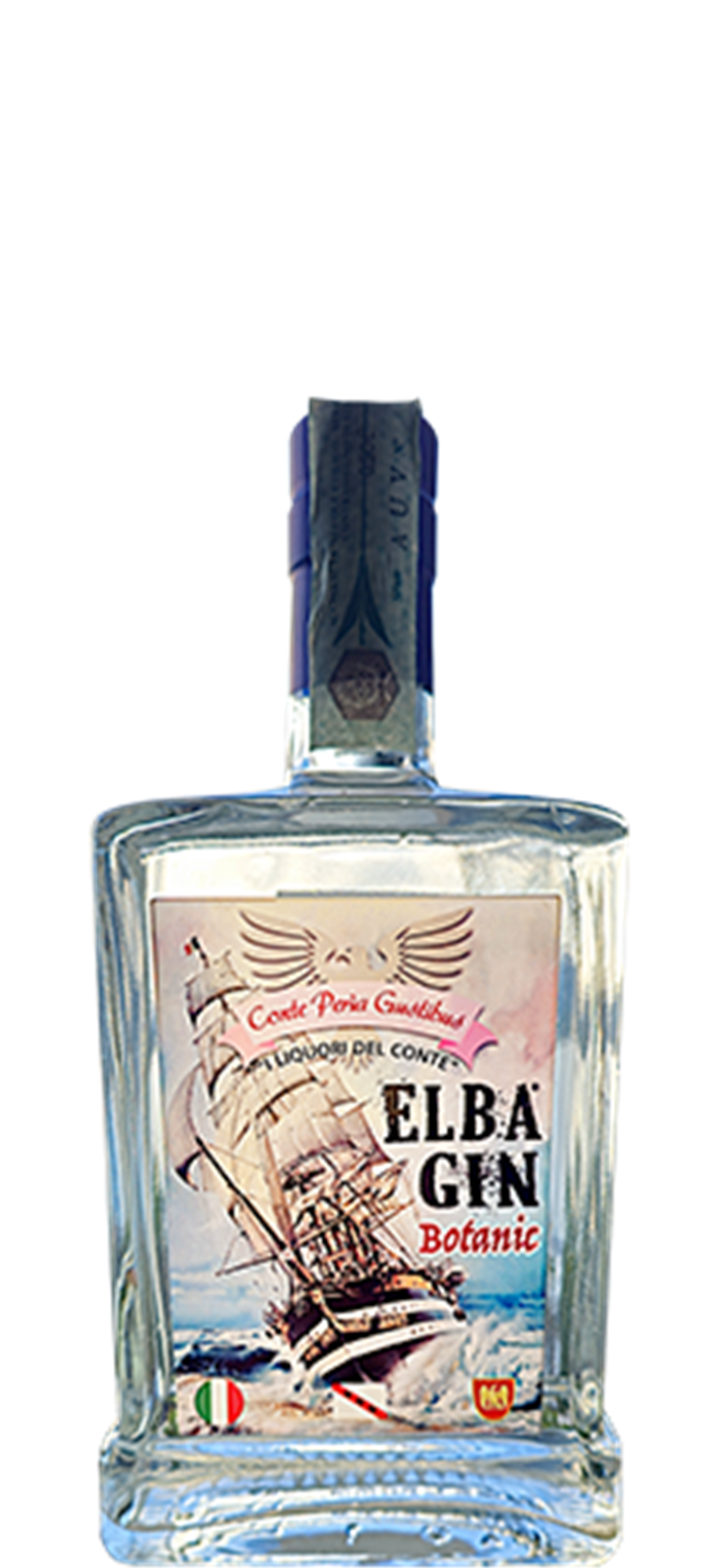 Elba Gin Botanic - Distillato di Ginepro dell'Isola d'Elba | 50 cl